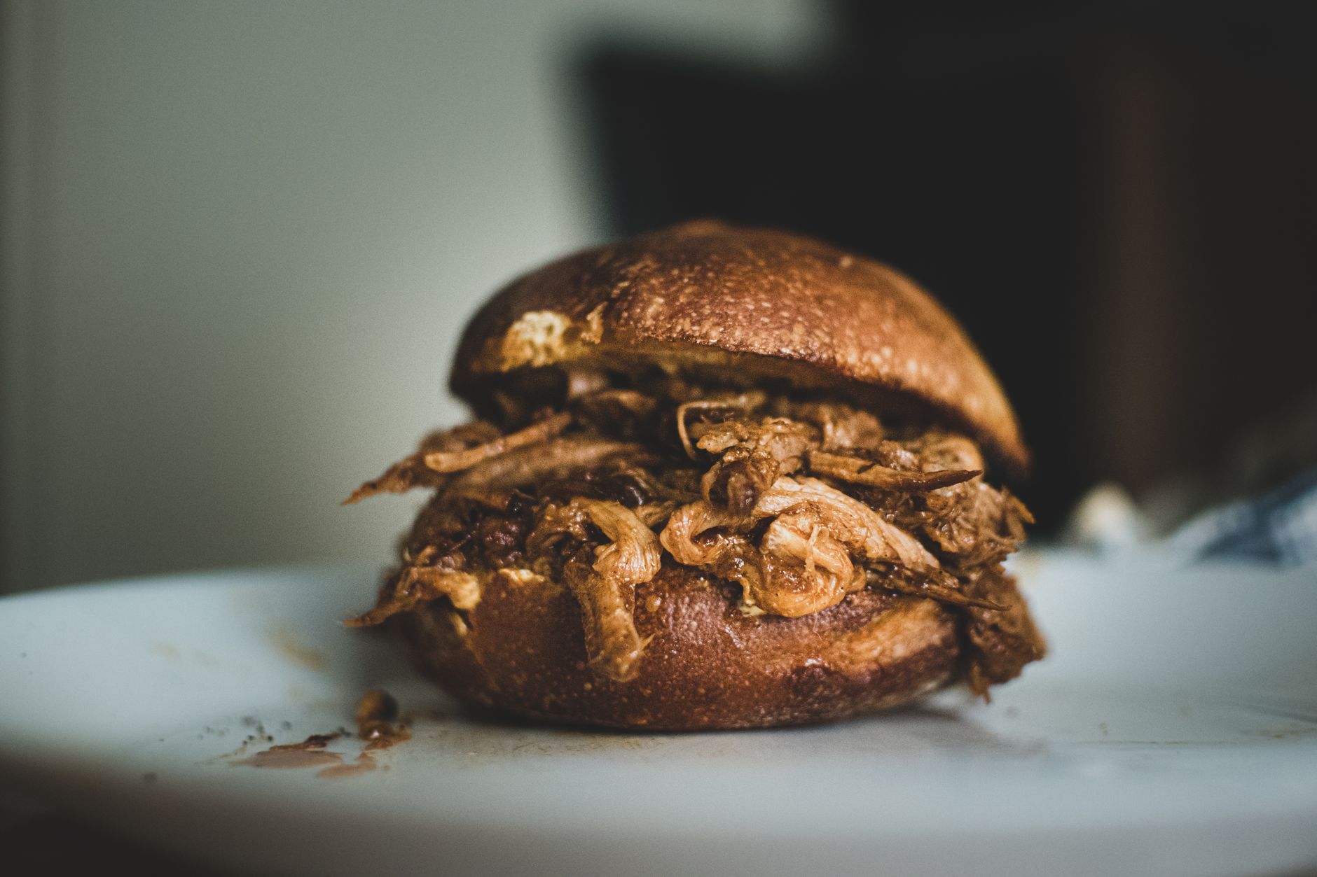 Pulled pork sandwich combo