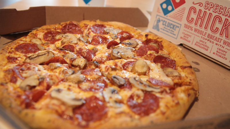 Margherita pizza