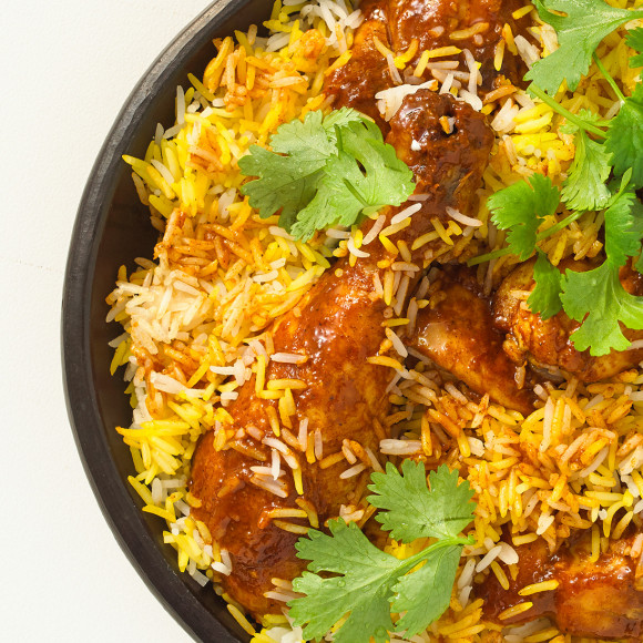 Chicken biryani box
