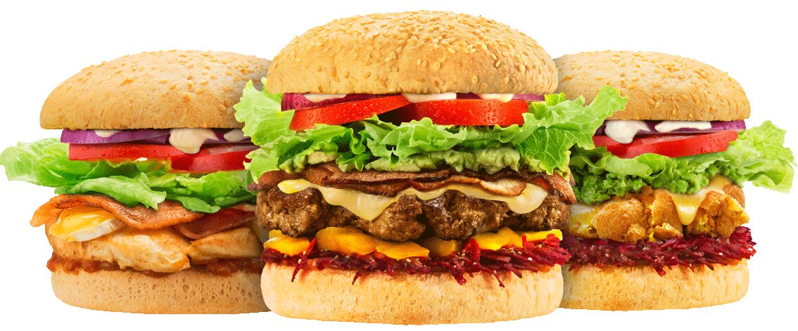 Vegan burger combo
