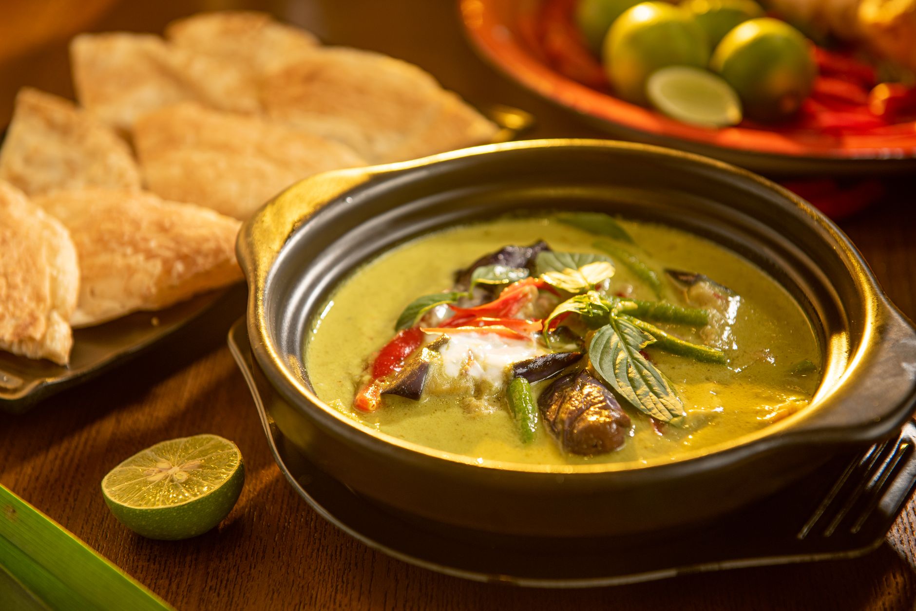 Green curry combo