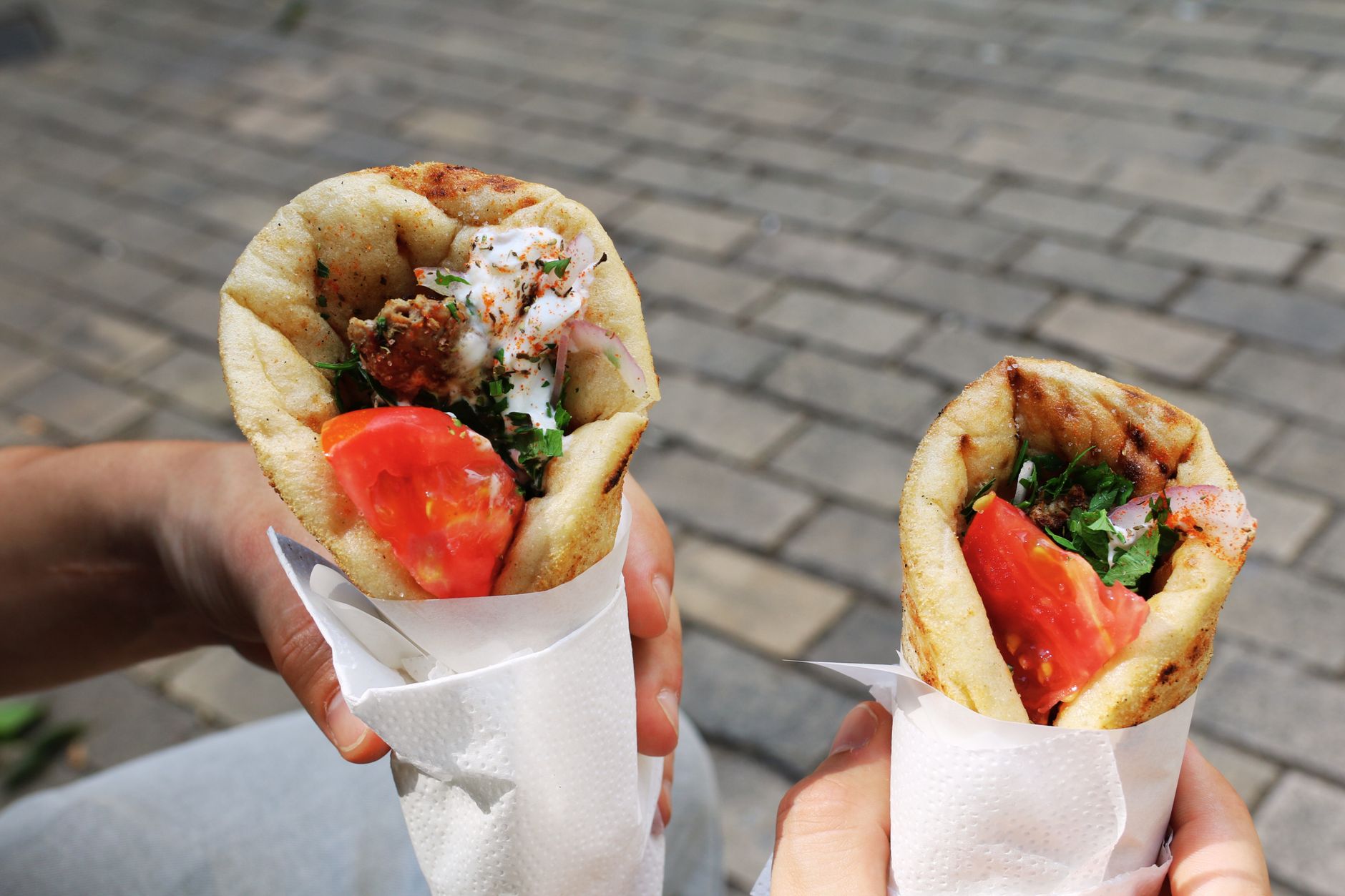 Souvlaki combo