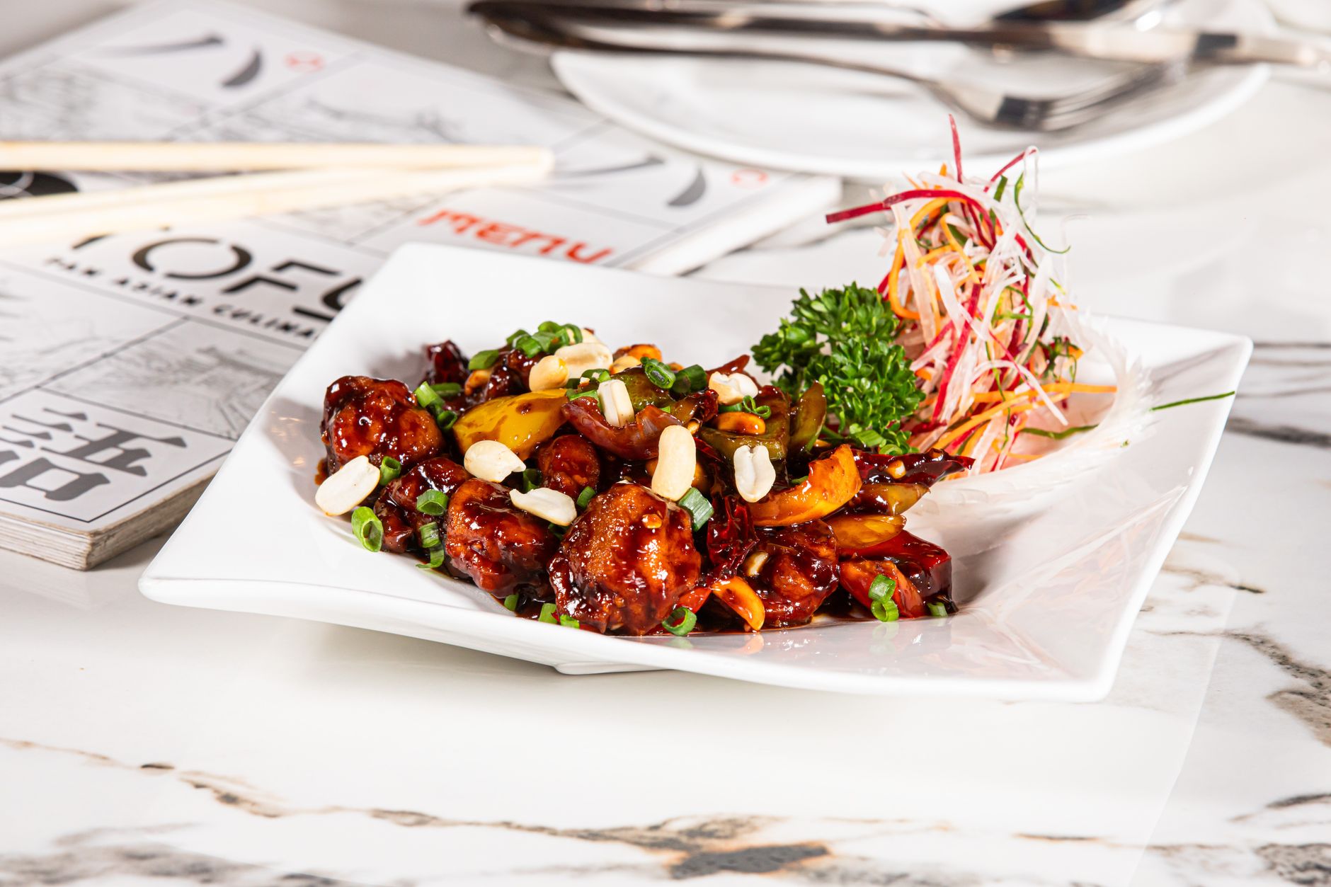 Kung pao chicken box